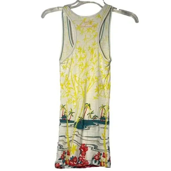 Free People Racer Back Tank Top size women sz S - Picture 5 of 6